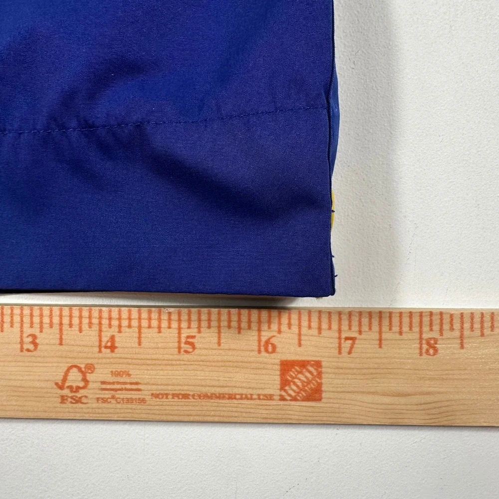 Nike Track Pants Mens XS Snap Button Side Sportswear Royal Blue
